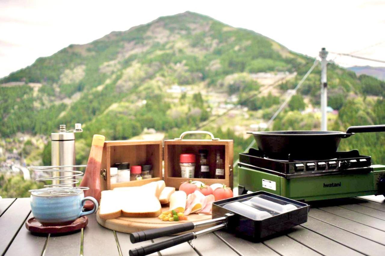 古民家グランピングmatoba Hotell Miyoshi  Exteriör bild